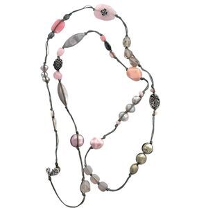 Silpada RETIRED N2191 Pink Soapstone Necklace